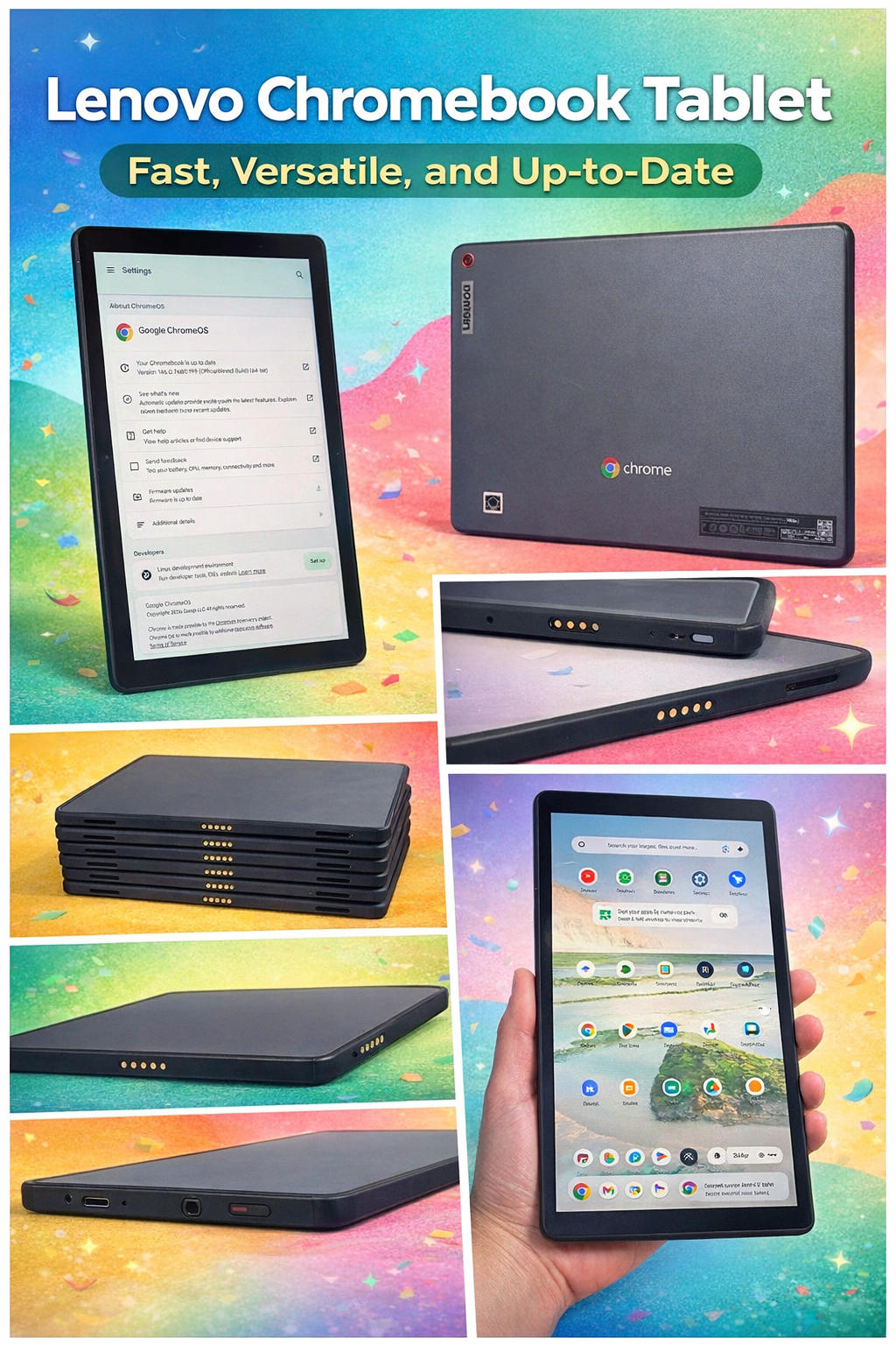 🔥 Lenovo 10e Chromebook Touchscreen Tablet – 10” | 32GB 🔥