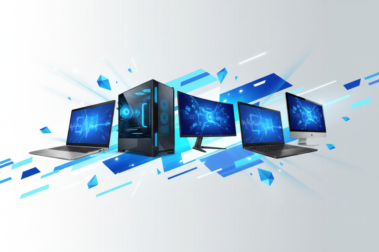 Playful Computer Store Hero Banner